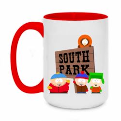 Чашка двухцветная 420ml South Park - PrintSalon