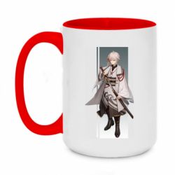 Чашка двухцветная 420ml Standing Kazuha - PrintSalon