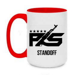 Чашка двокольорова велика Standoff 2 ps - PrintSalon