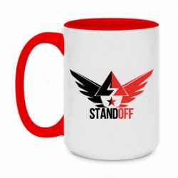 Чашка двухцветная 420ml Standoff Brilliant - PrintSalon