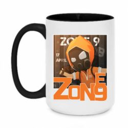 Чашка двухцветная 420ml Standoff Zone 9 - PrintSalon