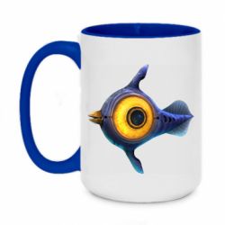 Чашка двухцветная 420ml Subnautica Peeper - PrintSalon