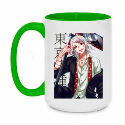 Чашка двокольорова велика Судзуя Джузо Токийский гуль - PrintSalon