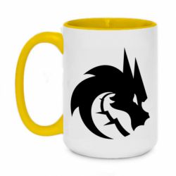 Чашка двокольорова велика Team Spirit Logo - PrintSalon