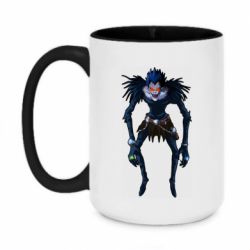 Чашка двухцветная 420ml Тетрадь смерти Рюк - PrintSalon