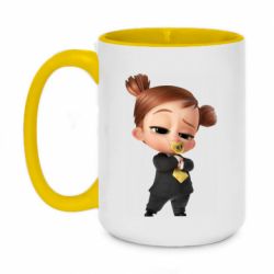 Чашка двухцветная 420ml The Boss Baby 2 Girl - PrintSalon