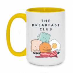 Чашка двухцветная 420ml The breakfast club - PrintSalon
