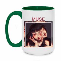 Чашка двухцветная 420ml Tomie as your muse-PrintSalon Чашка двухцветная 420ml Tomie as your muse