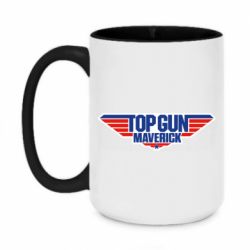 Чашка двухцветная 420ml Top Gun. Maverik - PrintSalon