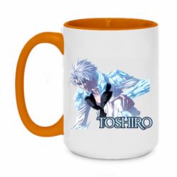 Чашка двухцветная 420ml Тоширо Хицугая взрослый банкай-PrintSalon Чашка двухцветная 420ml Тоширо Хицугая взрослый банкай