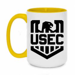 Чашка двокольорова велика USEC Emblem Escape from Tarkov - PrintSalon