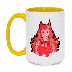 Чашка двокольорова велика Весела Ванда - PrintSalon