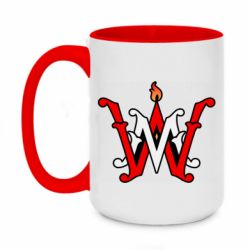 Чашка двухцветная 420ml Wonder Makers Logo - PrintSalon