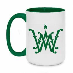 Чашка двухцветная 420ml Wonder Makers - PrintSalon