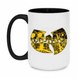 Чашка двухцветная 420ml Wu-Tang logo art - PrintSalon