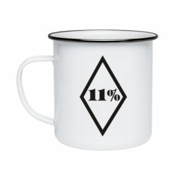 Кружка емальована 11% шеврон - PrintSalon