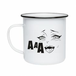Кружка емальована AAA-hegao - PrintSalon