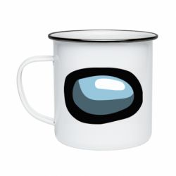 Кружка емальована Among Us Visor - PrintSalon