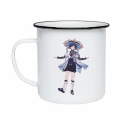 Кружка эмалированная Anemo wanderer - PrintSalon