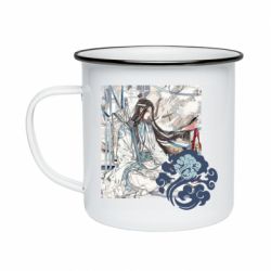 Кружка эмалированная Арт с Лань Чжань - PrintSalon