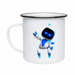 Кружка эмалированная Astrobot - PrintSalon