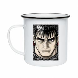 Кружка эмалированная Берсерк аниме арт - PrintSalon