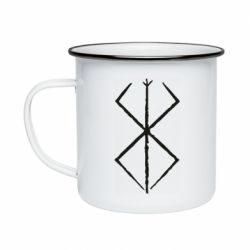 Кружка емальована Berserk symbol - PrintSalon