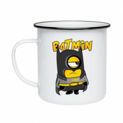 Кружка эмалированная Бэтмин Миньон - PrintSalon