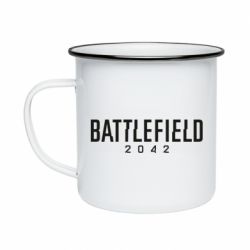 Кружка эмалированная Bettlefield 2042 - PrintSalon
