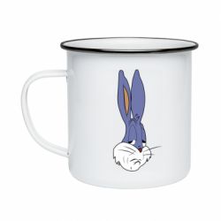 Кружка эмалированная Bugs Bunny Meme Face - PrintSalon
