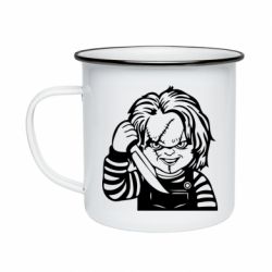 Кружка емальована Чакі - PrintSalon
