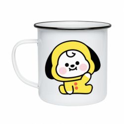 Кружка эмалированная Chimmy BT21 - PrintSalon