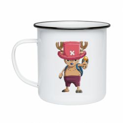 Кружка емальована Chopper Tony Tony from One Piece - PrintSalon