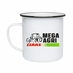 Кружка эмалированная Claas Mega Agri - PrintSalon