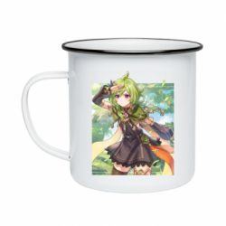 Кружка эмалированная Collei art - PrintSalon