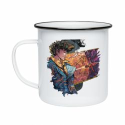 Кружка эмалированная Cowboy Bebop abstraction - PrintSalon