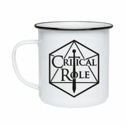 Кружка эмалированная Critical Role