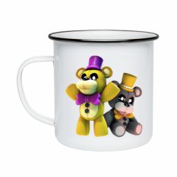 Кружка эмалированная Cute Freddy