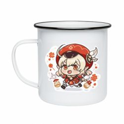 Кружка эмалированная Cute Klee - PrintSalon