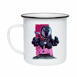 Кружка эмалированная Cute Venom - PrintSalon