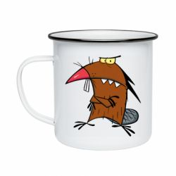 Кружка эмалированная Daggett Beaver - PrintSalon