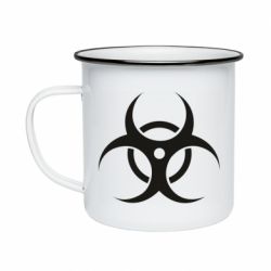 Кружка емальована Danger - PrintSalon