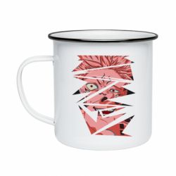 Кружка эмалированная Demon Yuji Itadori - PrintSalon