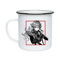 Кружка эмалированная Diluc Genshin Impact - PrintSalon