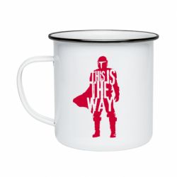 Кружка емальована Din Djarin This Is The Way - PrintSalon