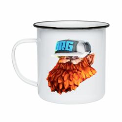 Кружка эмалированная DRG - PrintSalon