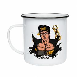 Кружка эмалированная Джотаро - PrintSalon