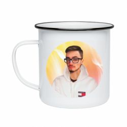 Кружка эмалированная Edison Portrait - PrintSalon