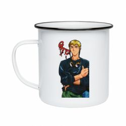 Кружка эмалированная Эйкити Онидзука - PrintSalon