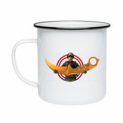 Кружка эмалированная FBI Standoff